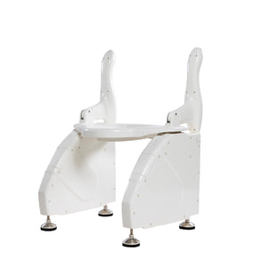 Dignity Lifts Toilet Lift arms pivoted up
