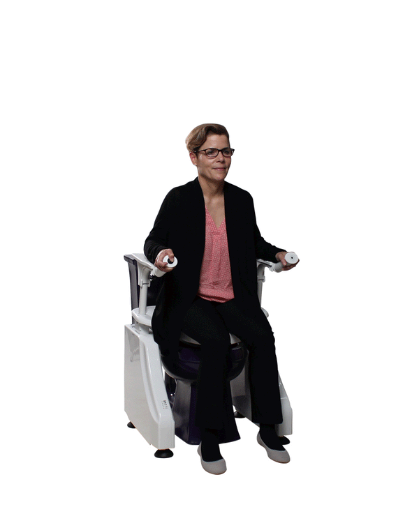 Dignity Lifts Deluxe Toilet Lift Animation - In Use