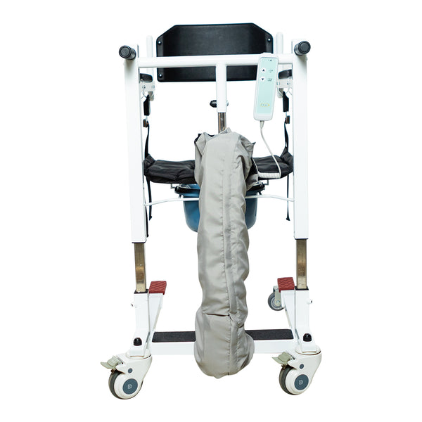 toilet lift for patient handling