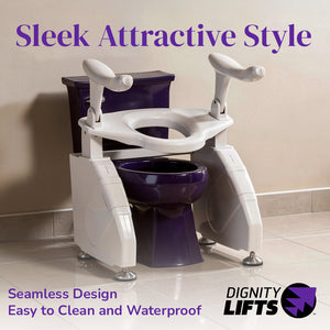 Dignity Lifts - Deluxe Toilet Lift - DL2 - In Stock, Ships Now.