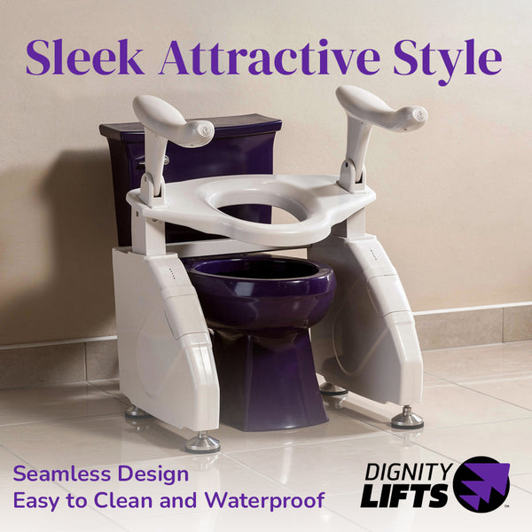 Dignity Lifts - Deluxe Toilet Lift - DL2 - In Stock, Ships Now.