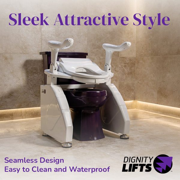 Dignity Lifts - Bidet Toilet Lift - In Stock, Ships Now