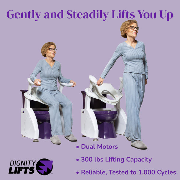 Dignity Lifts - Bidet Toilet Lift - In Stock, Ships Now