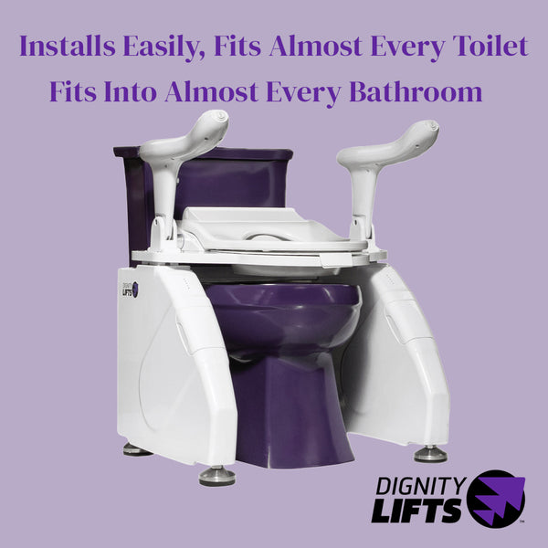 Dignity Lifts - Bidet Toilet Lift - In Stock, Ships Now