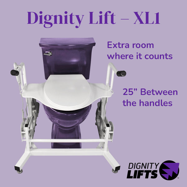 Dignity Lifts - Extra-Large Toilet Lift - XL1