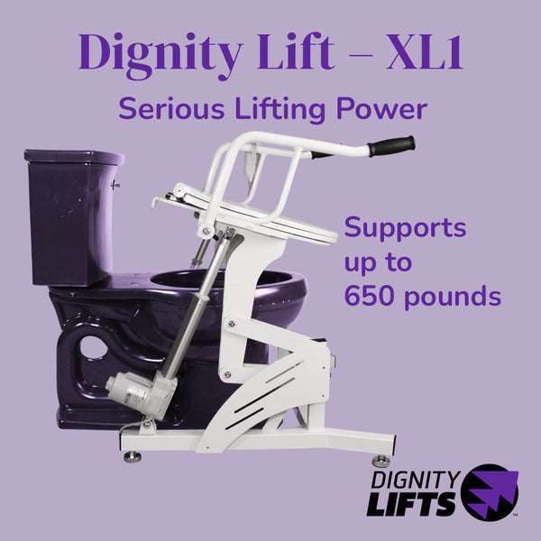 Dignity Lifts - Extra-Large Toilet Lift - XL1