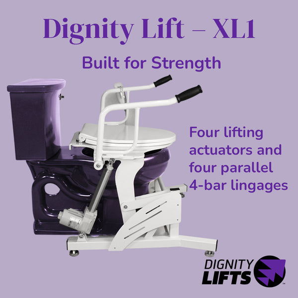 Dignity Lifts - Extra-Large Toilet Lift - XL1