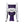 Load image into Gallery viewer, Lifting toilet seat by Dignity Lifts on purple toilet arms up
