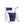 Load image into Gallery viewer, Lifting toilet seat by Dignity Lifts on purple toilet quarter front view down
