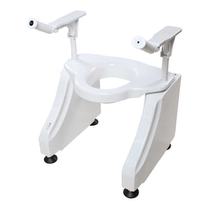 Dignity Lifts Deluxe Toilet Lift  Lowered