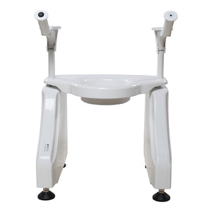 Dignity Lifts Deluxe Toilet Lift  Front View